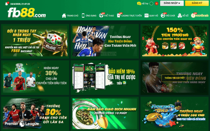 Cac hinh thuc khuyen mai fb88vn co hap dan phong phu?