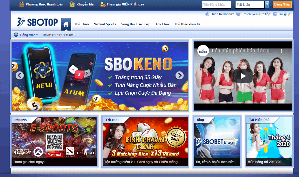 Sbobet - Link nhà cái sbobet đăng ký mới nhất năm 2024